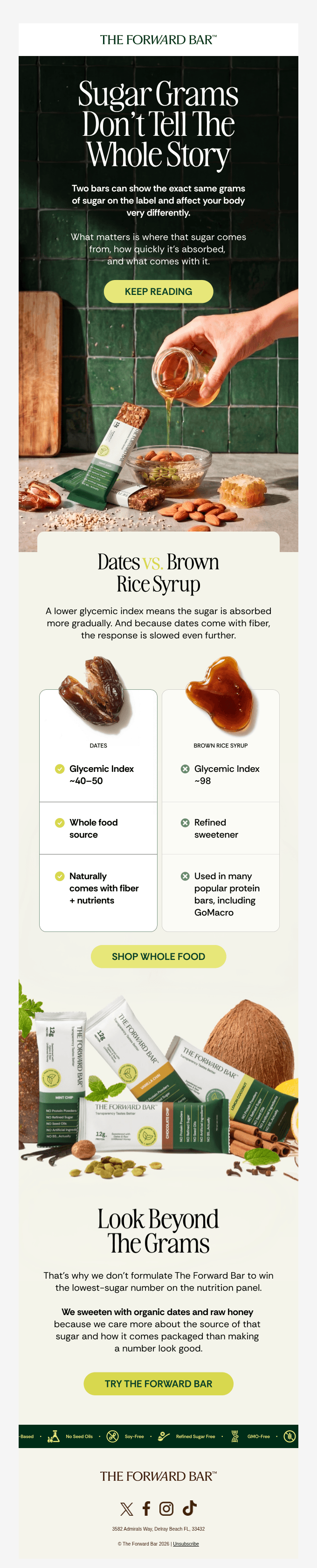 13g ≠ 13g of sugar