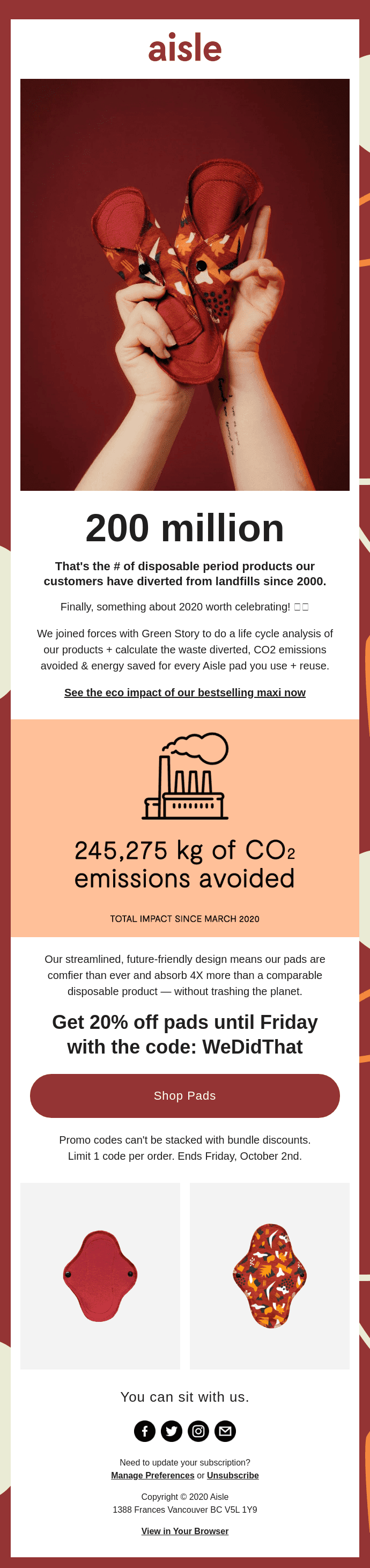 FLASH SALE TO CELEBRATE OUR IMPACT 🌎🥳