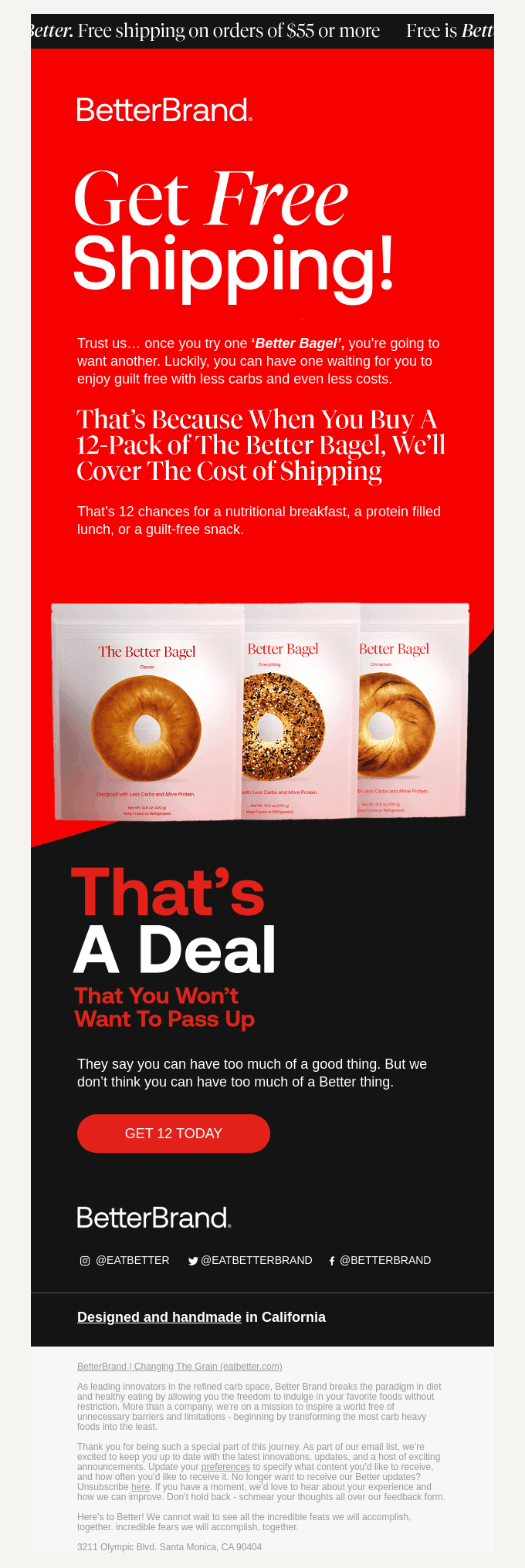 Free Shipping When You Buy More
