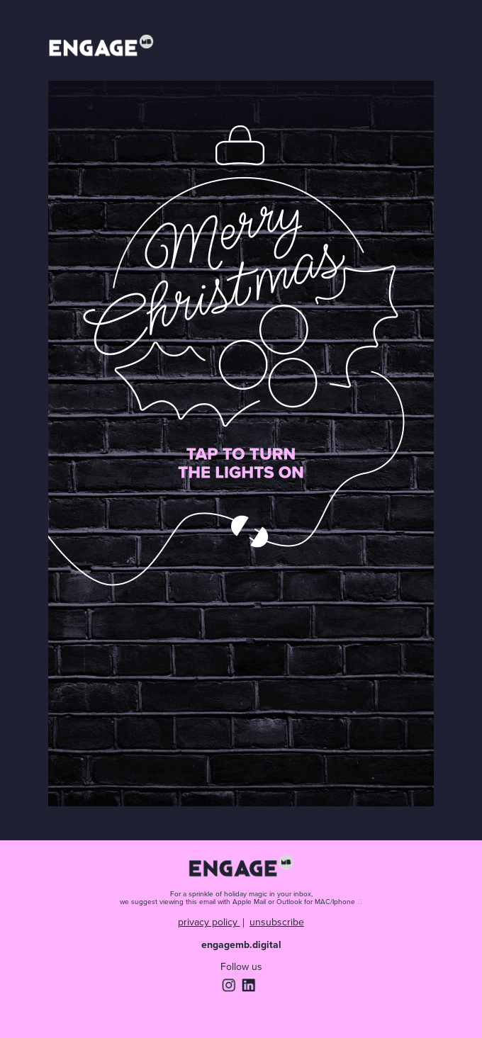Its time to be festive