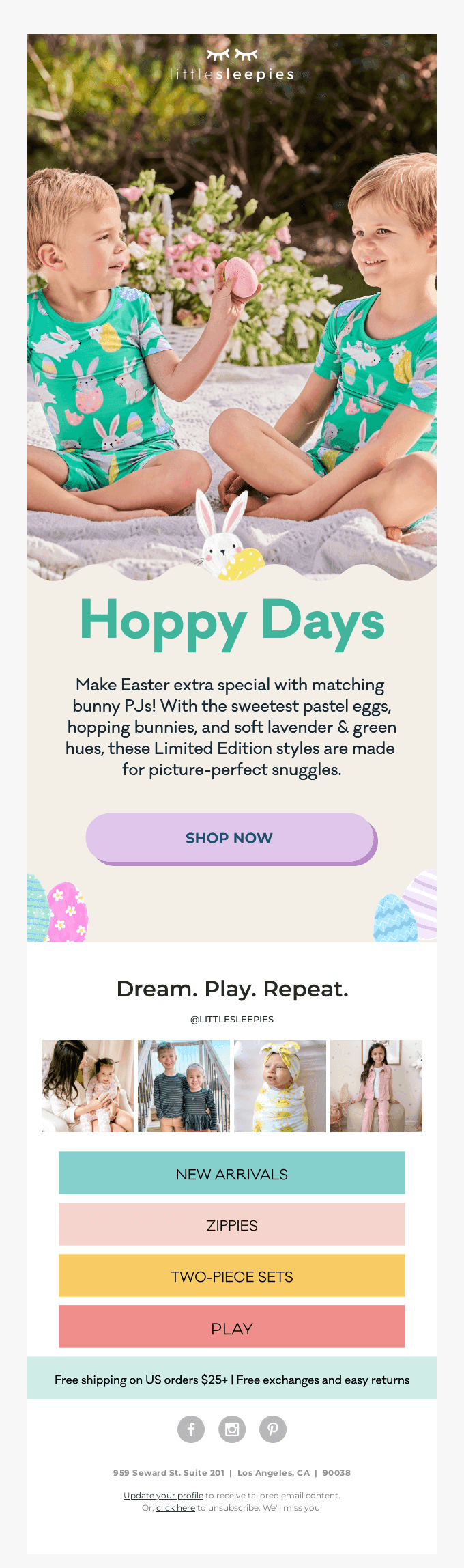 JUST HATCHED: The Cutest Easter Jammies 🐰💜