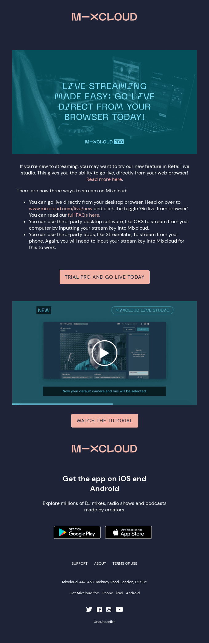 Live streaming made easy: go live direct from your browser today!