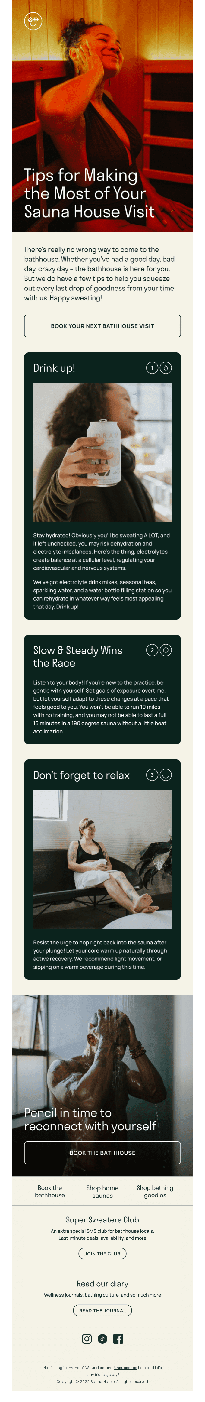 Make the Most of Your Sauna House Visit 🧖