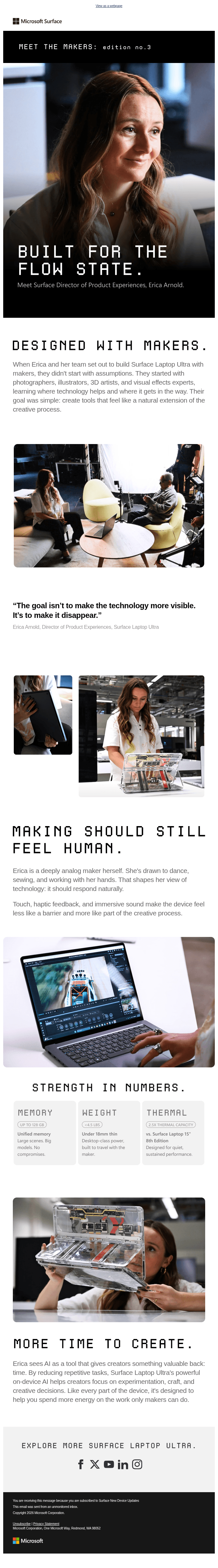 Meet one of the makers behind the Surface Laptop Ultra experience