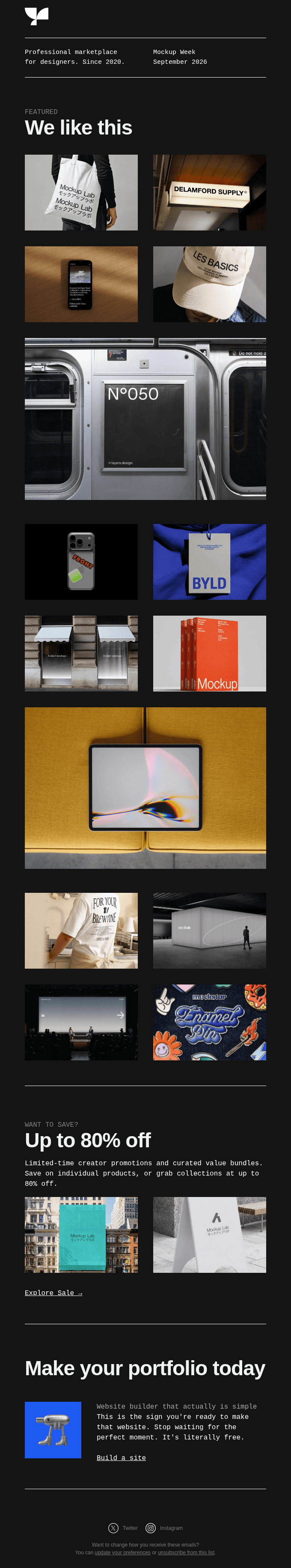 Mockup Week — September 2026