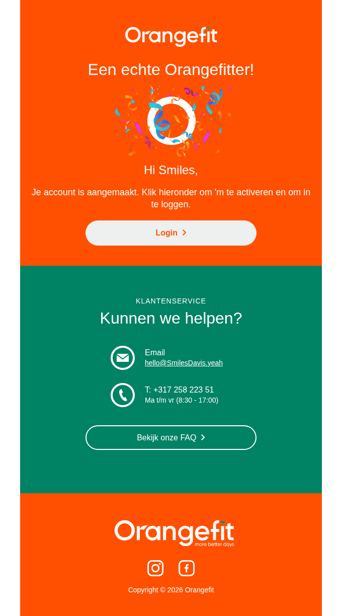 Welkom bij de club!