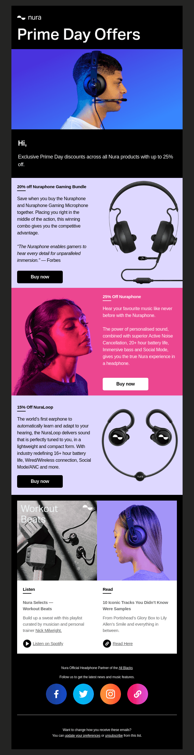 Prime Day Exclusives: Up to 25% off