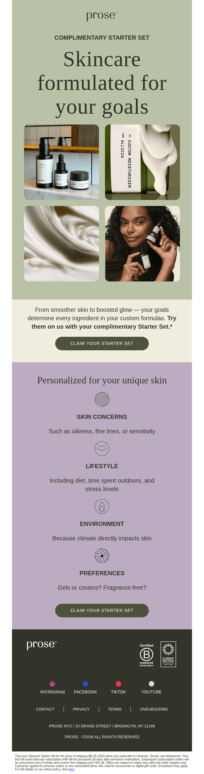 Get $65 worth of skincare — on us