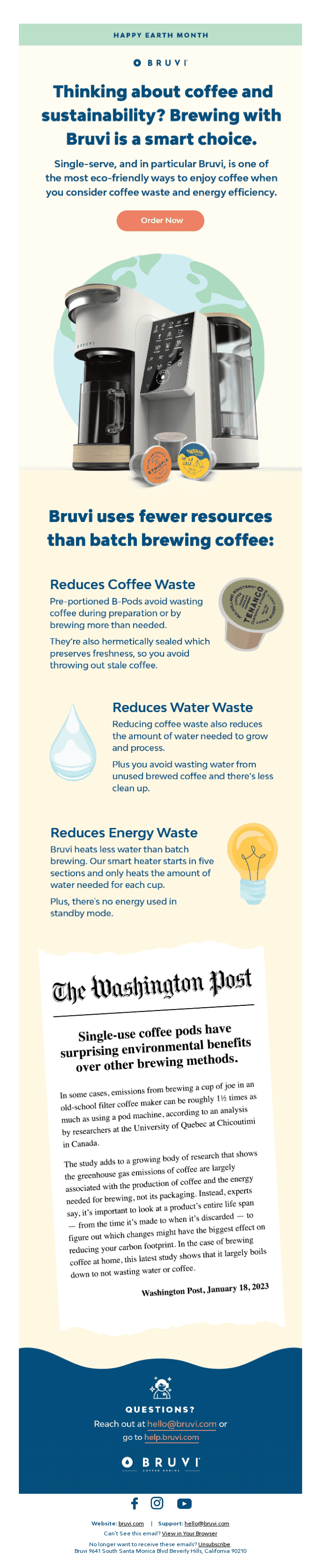 Thinking about coffee and sustainability? 🌎